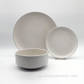 Индивидуальная керамическая керамическая керовка круглая тарелка